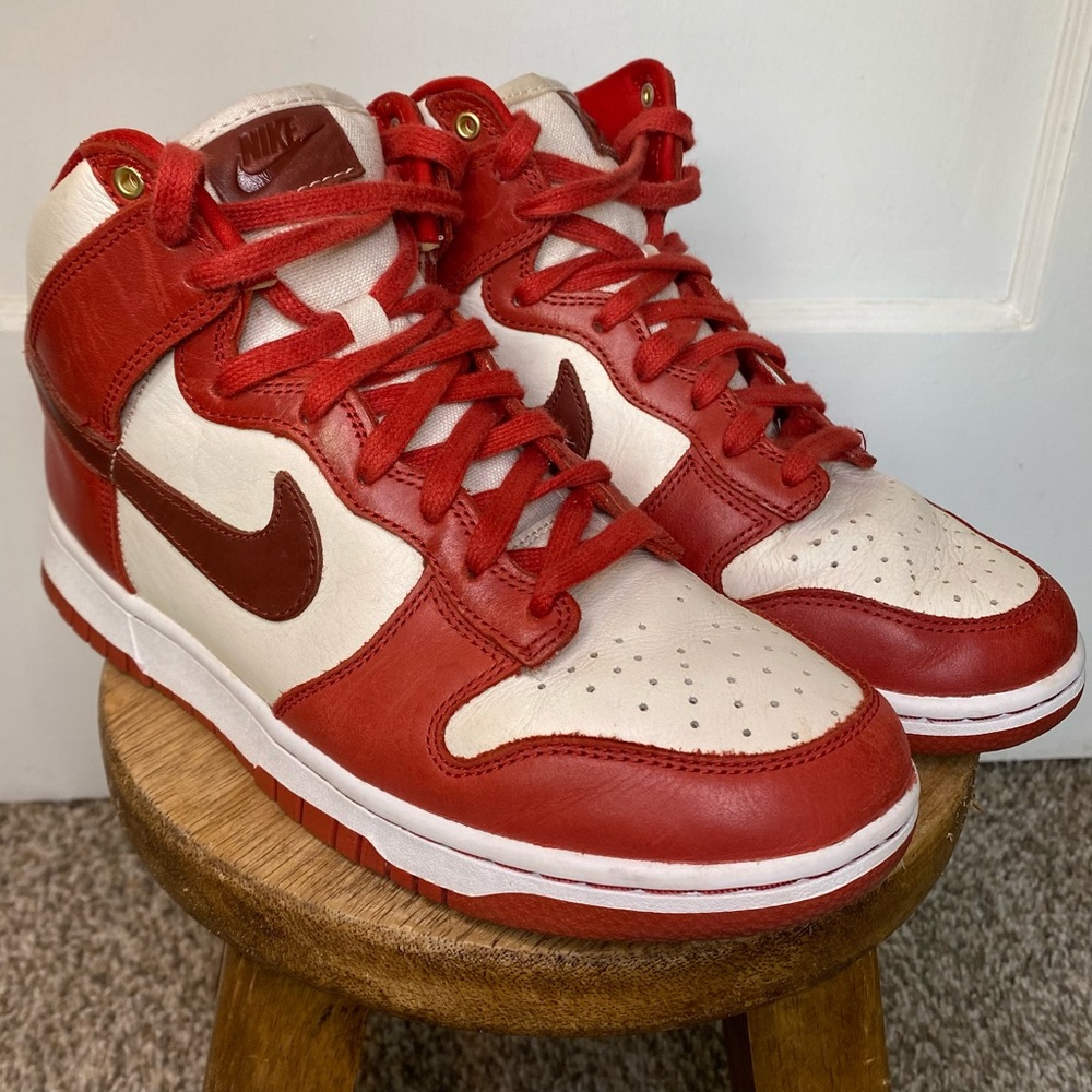 Nike “Cinnabar” Dunk Highs